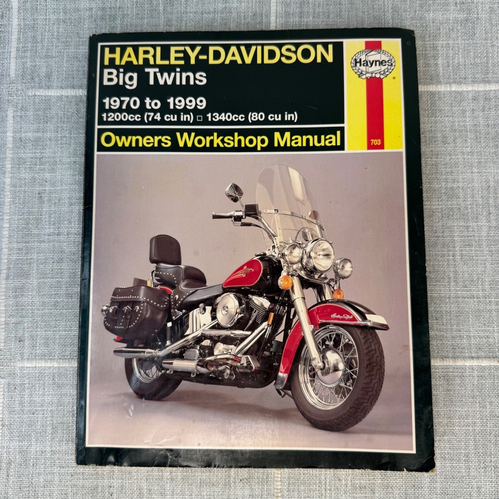Harley Davidson Big Twins 1970 to 1999 Owners Workshop Manual Haynes